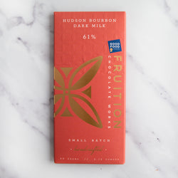 Hudson Valley Bourbon Dark Milk 61% Chocolate Bar