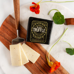 Black Truffle Cheddar Cheese - igourmet