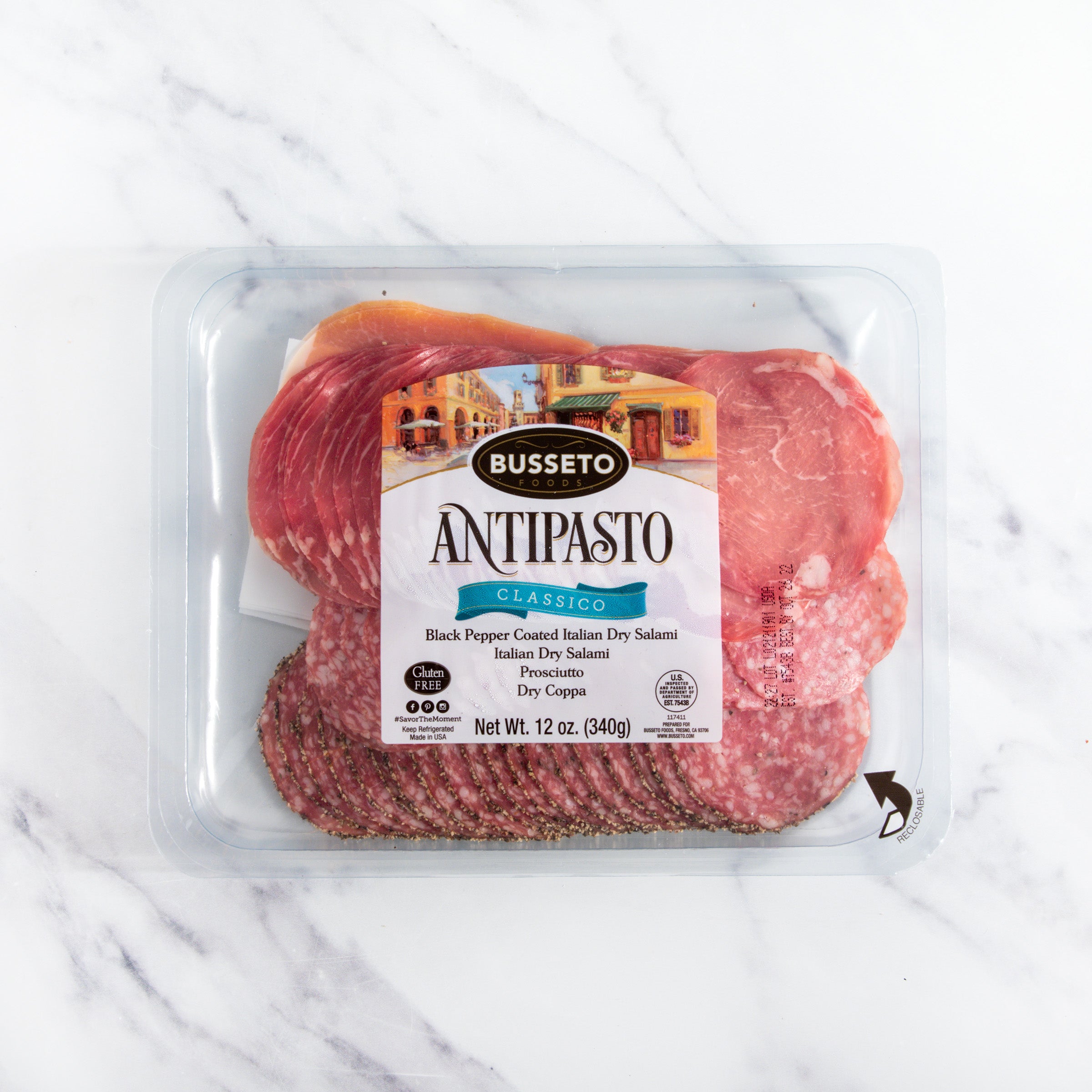 Italian Cured Sliced Meats Antipasto Assortment