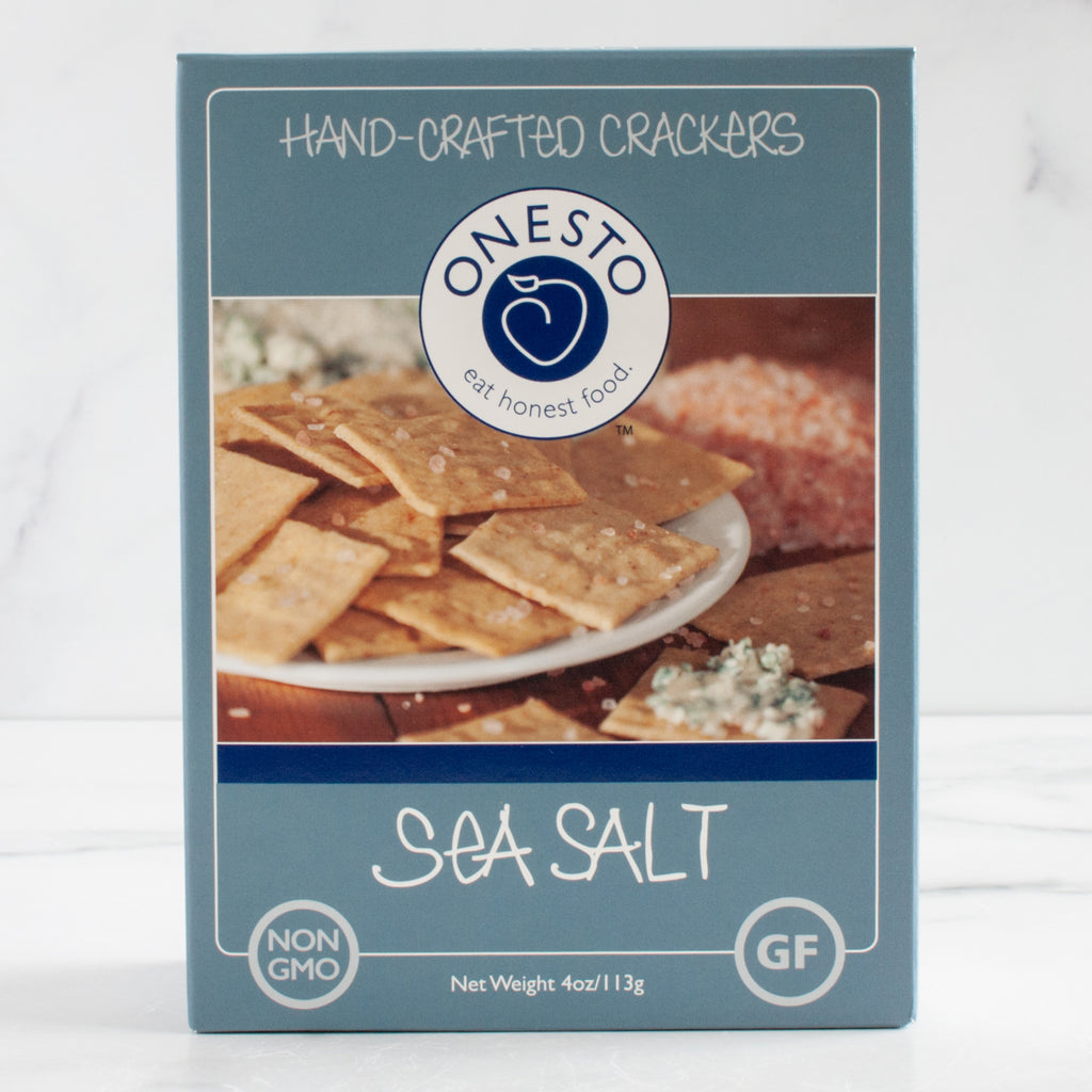 Gluten-Free Sea Salt Crackers
