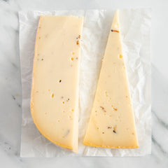 Artikaas Hay There Gouda Cheese with Truffles_Cut & Wrapped by igourmet_Cheese