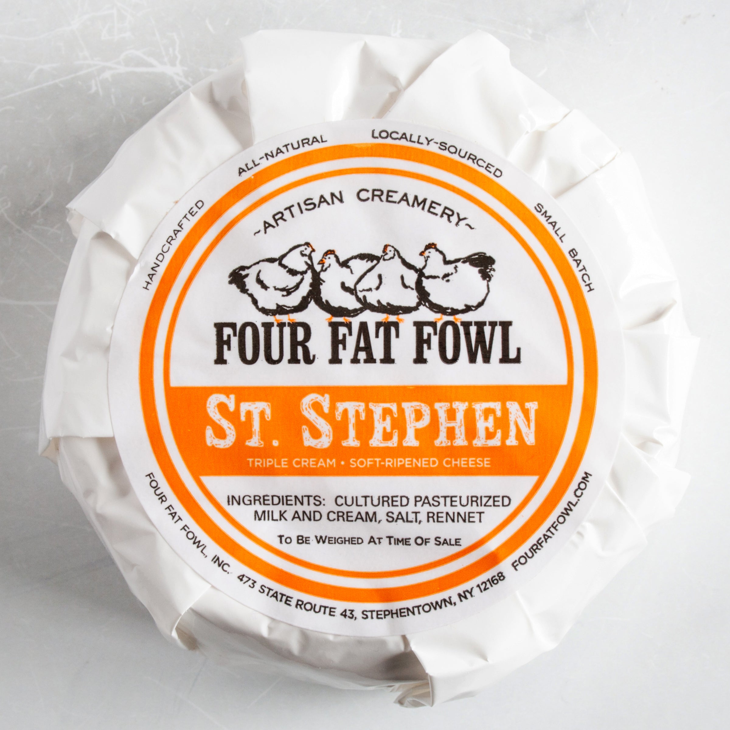 St. Stephen Triple Cream Cheese