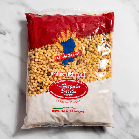La Casa Del Grano Medium Grain Fregula Sarda - 1.1 lb bag
