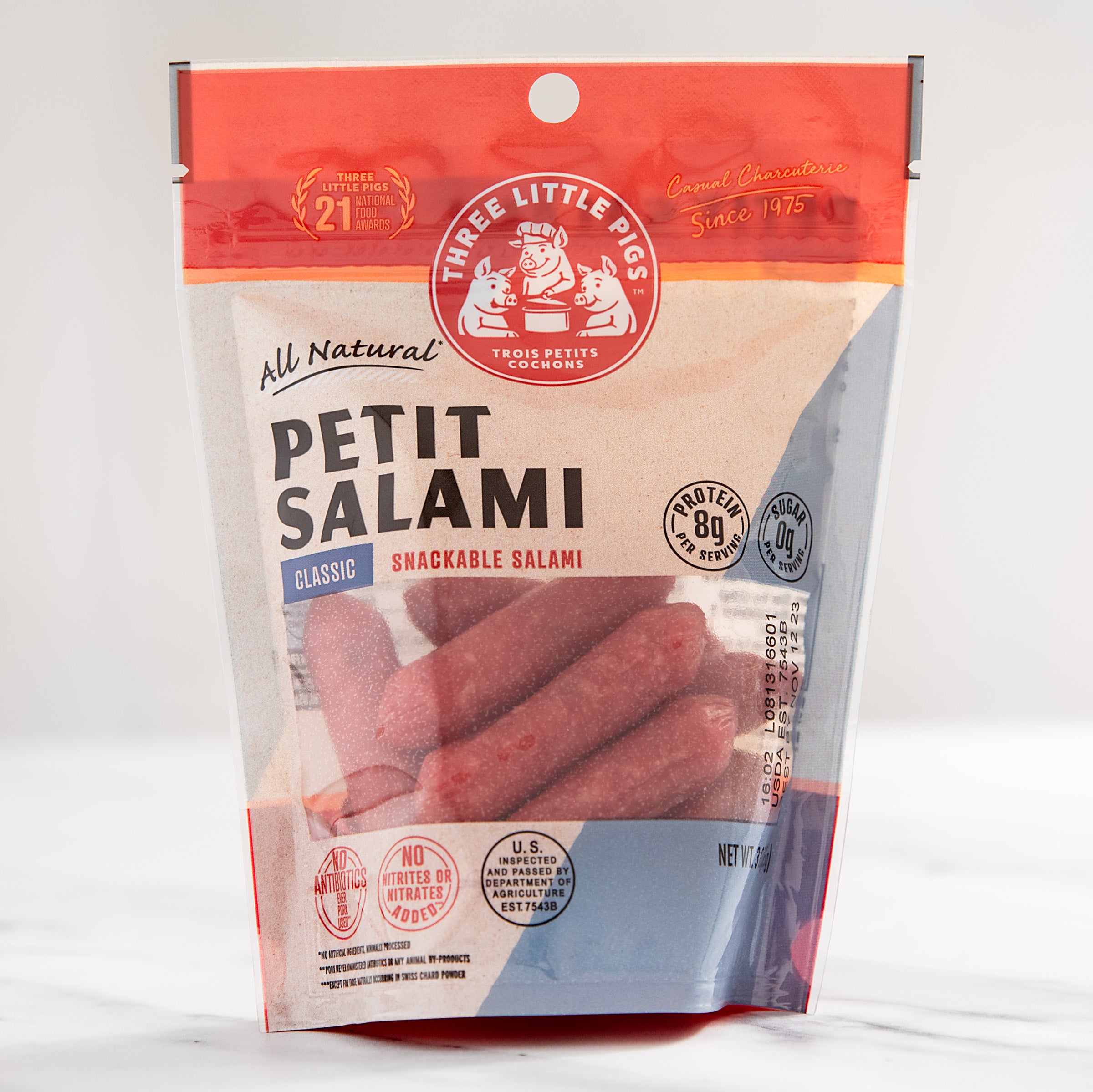 & Classic Salami/Les Trois igourmet Cochons/Salami Petits – Chorizo Petit