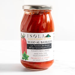 San Marzano DOP Tomato Basil Pasta Sauce