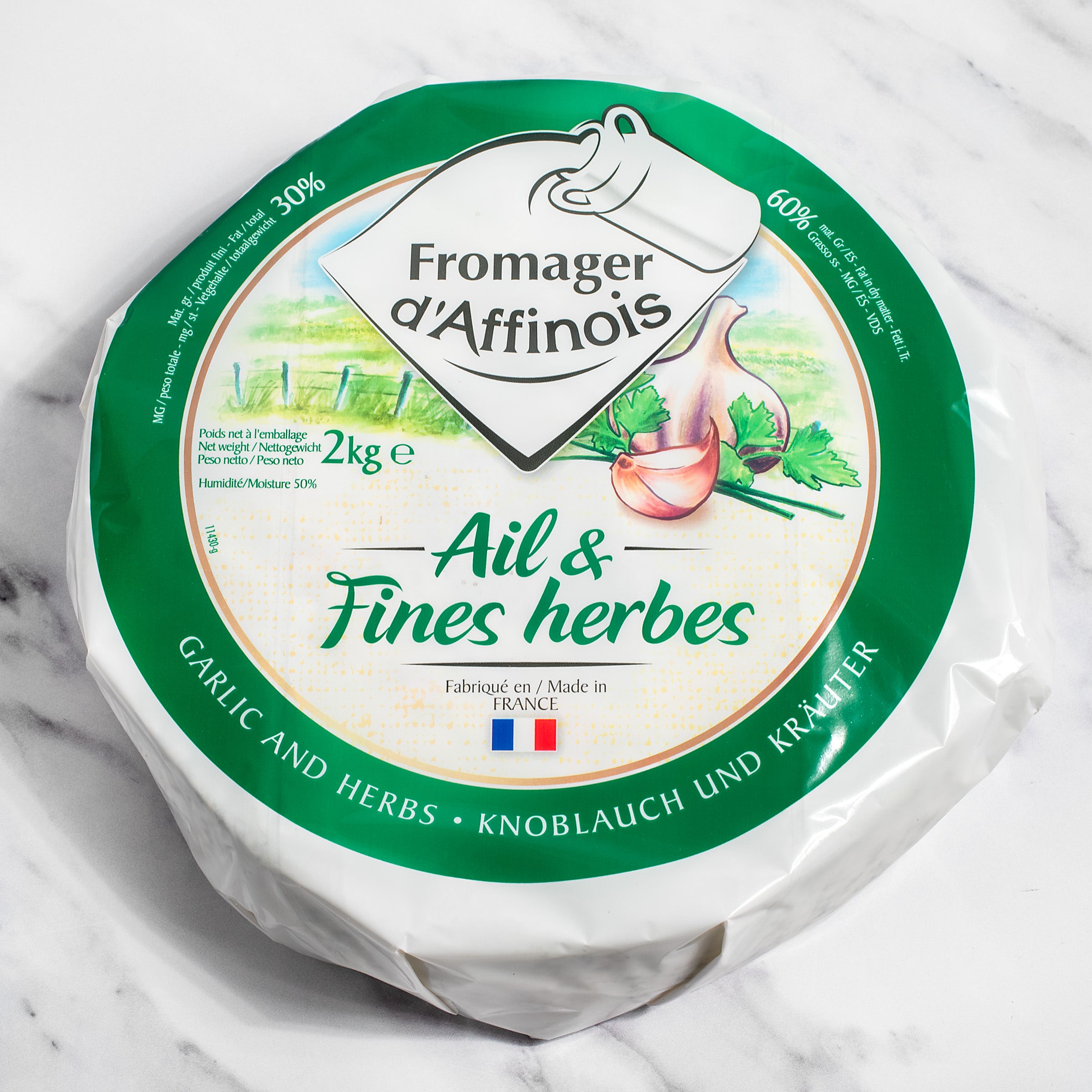 Fromager d\'Affinois with Garlic & Herb Cheese/Fromagerie Guilloteau/Cheese  – igourmet | 