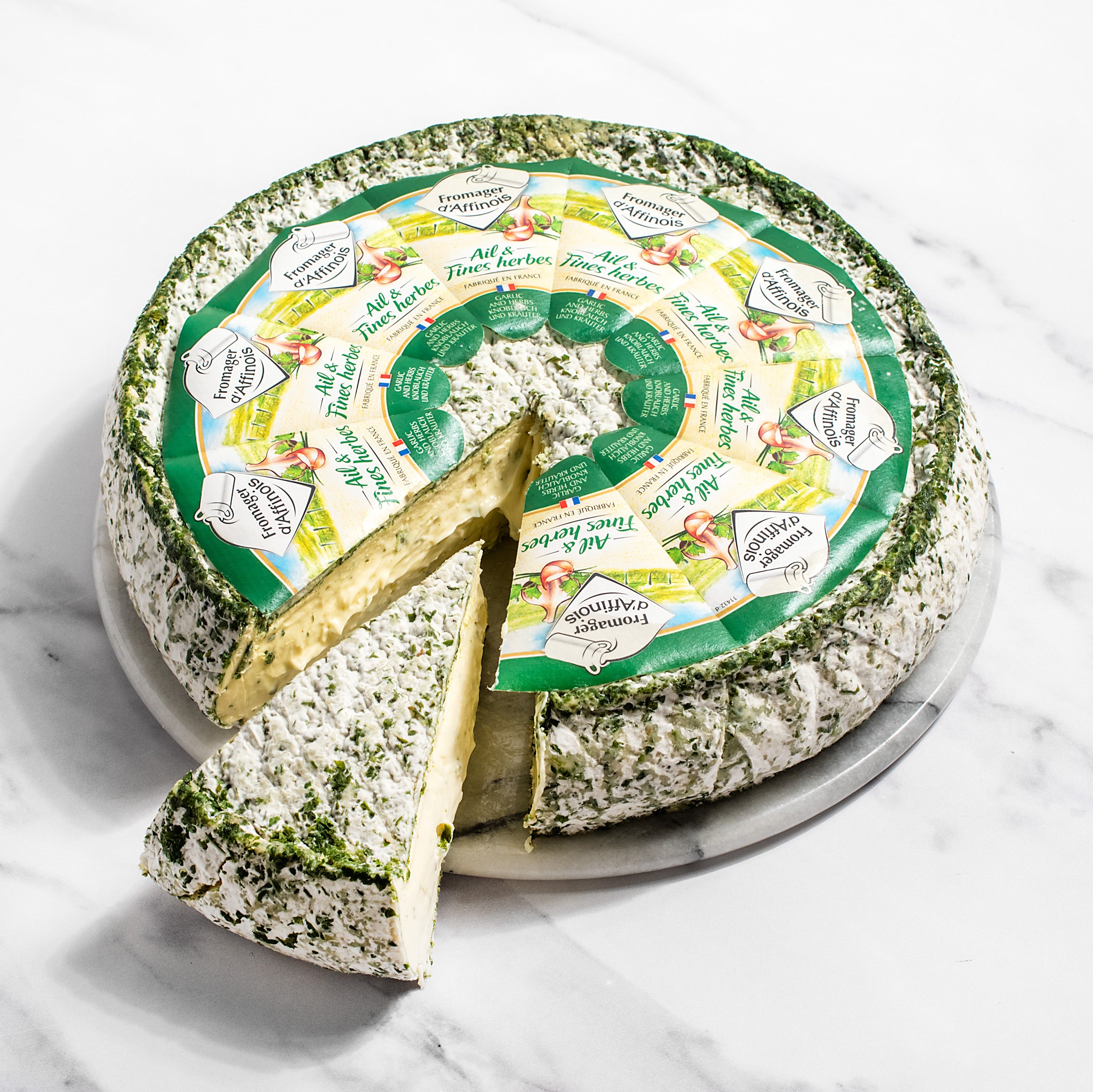 Fromager d'Affinois with Garlic & Herb Cheese/Fromagerie Guilloteau/Cheese  – igourmet