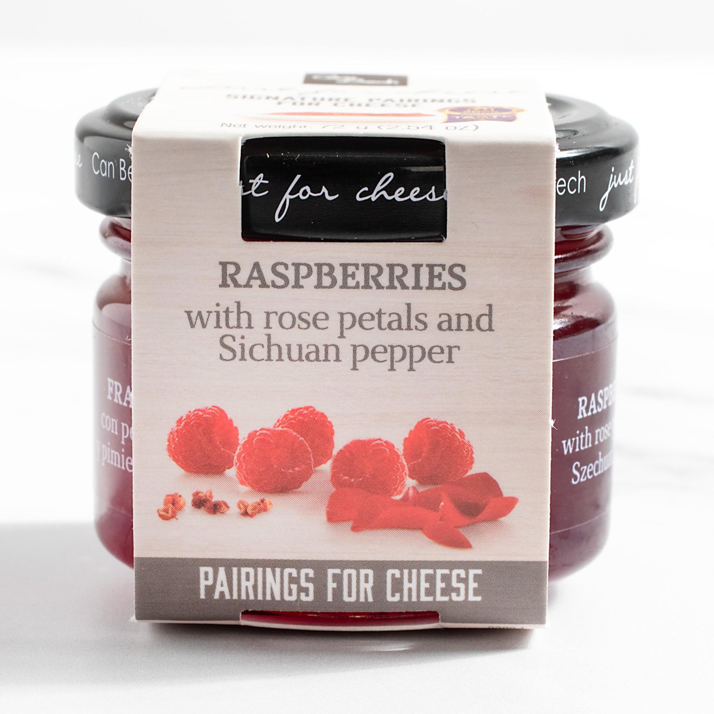 igourmet_15165-2_Spanish Raspberries with Rose Petals and Sichuan Pepper Spread for Fresh and Soft Cheeses_Can Bech_Jam, Preserves & Nut Butter