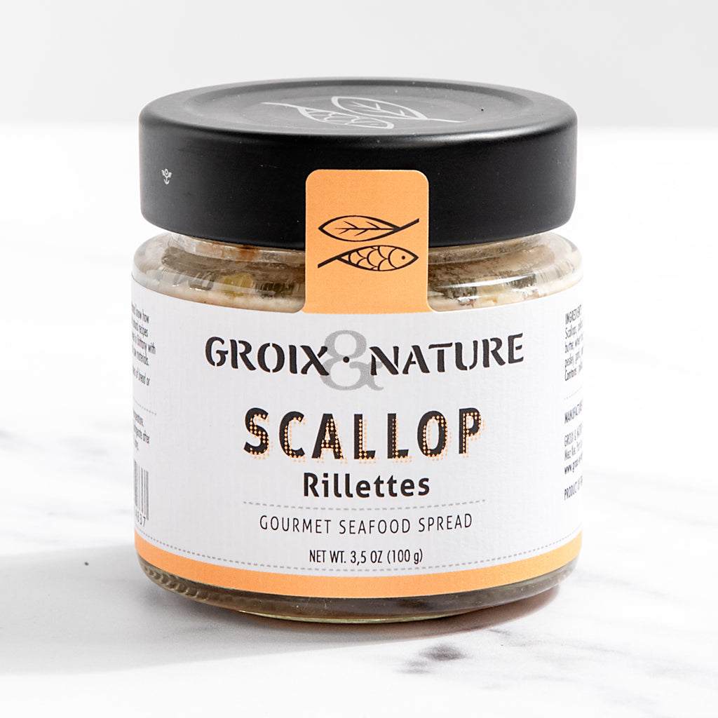 Breton Style Scallop Rillettes Seafood Spread