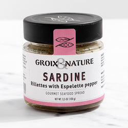 French Sardine Rillettes Seafood Spread with Espelette Pepper