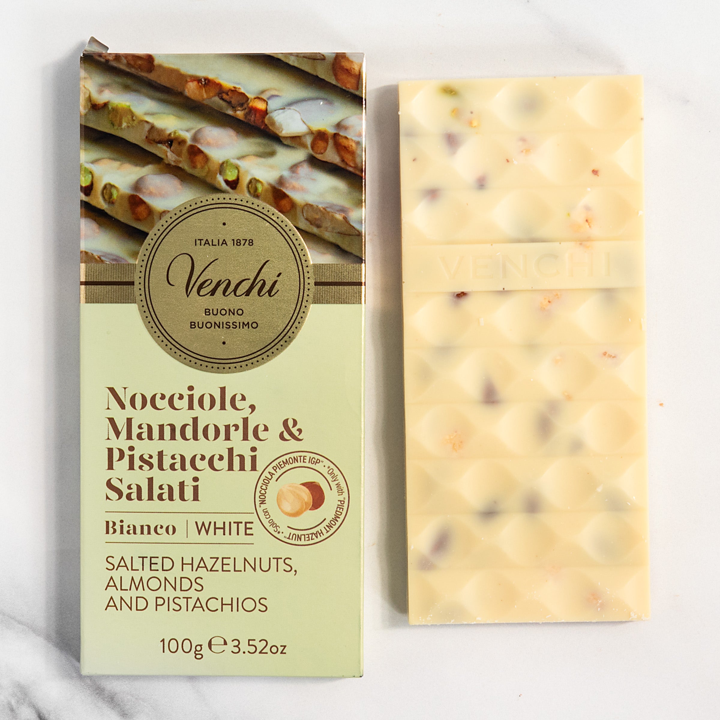 White Chocolate Salted Nuts Bar