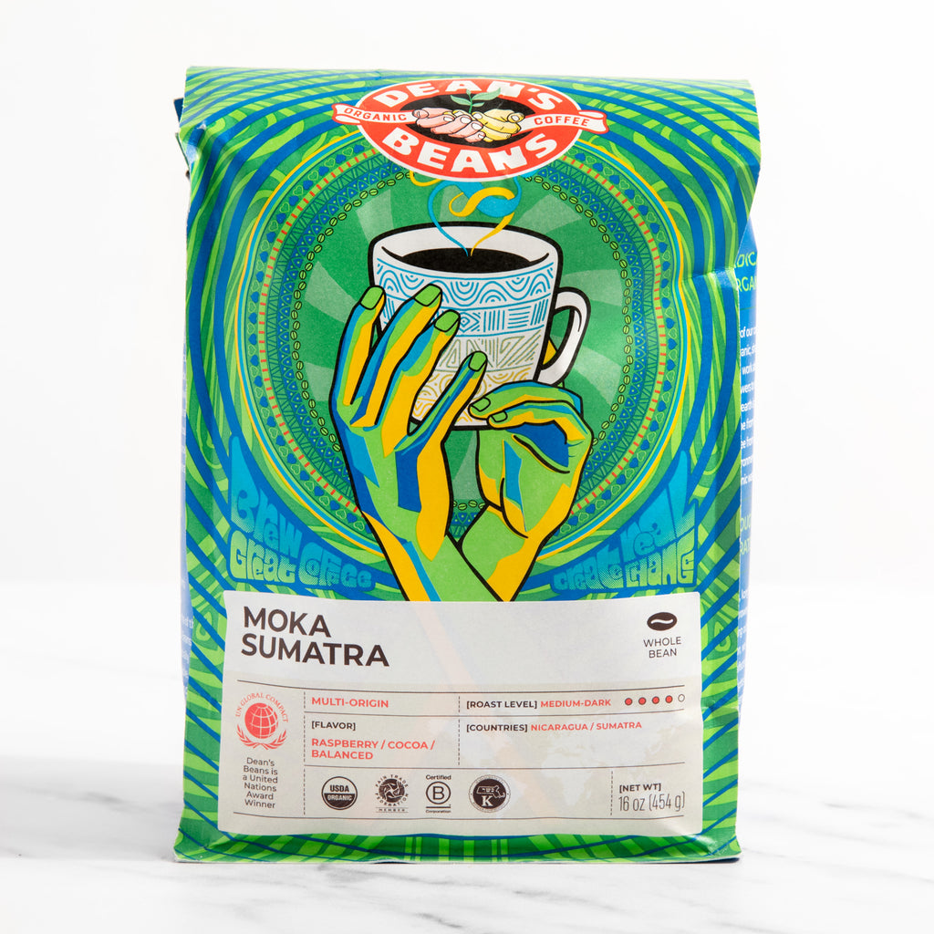 Organic Moka Sumatra Whole Bean Coffee
