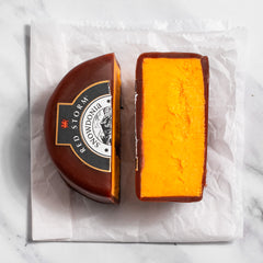 igourmet_2449-2_Red Storm Welsh Truckle Cheese - Red Leicester_Snowdonia_Cheese