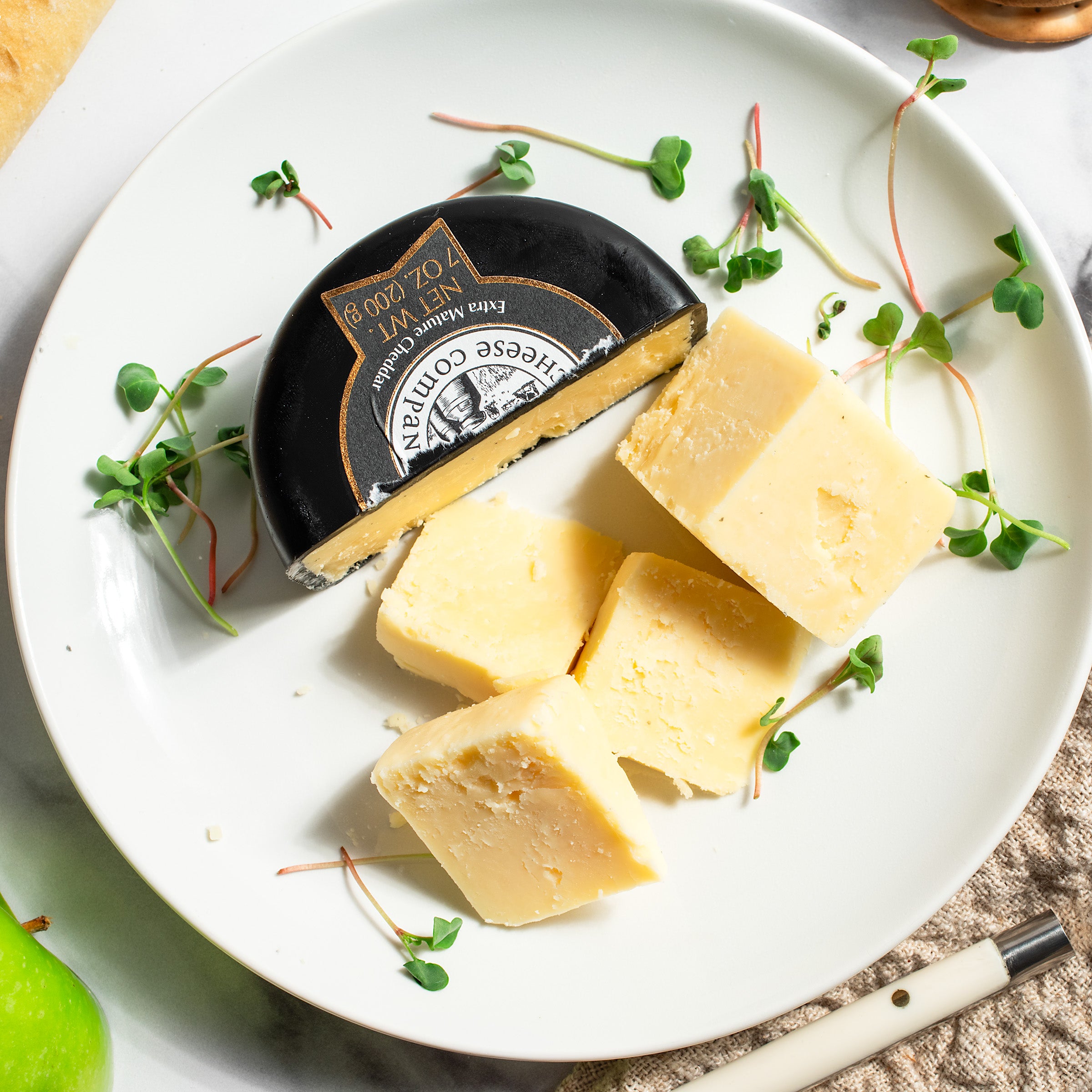 igourmet_2449-5_Little Black Bomber Welsh Truckle Cheese - Mature Cheddar_Snowdonia Cheese Company_cheese