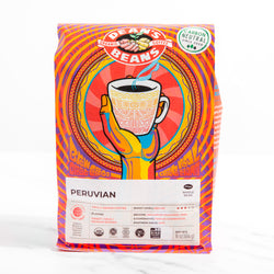 Organic Fair Trade Whole Bean Peru Coffee