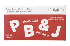 PB + J Dark Chocolate Bar