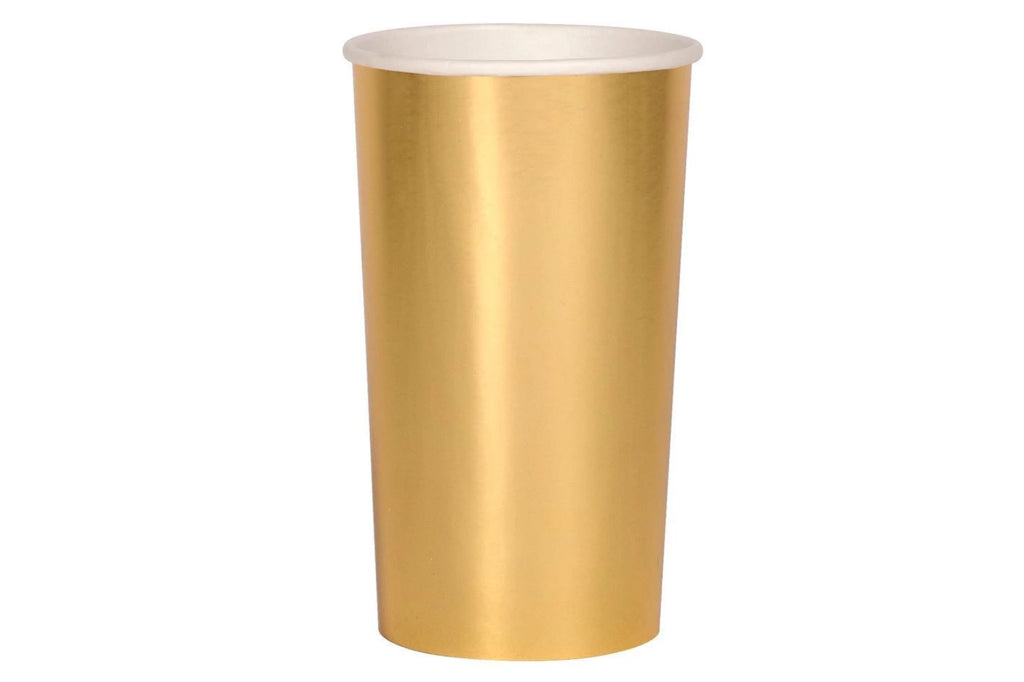 Gold Highball Party Cups