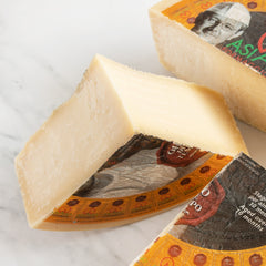 Asiago d'Allevo Cheese DOP Oro del Tempo_Cut & Wrapped by igourmet_Cheese