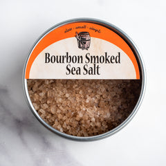 Bourbon Smoked Sea Salt - Bourbon Barrel - Rubs, Spices & Seasonings