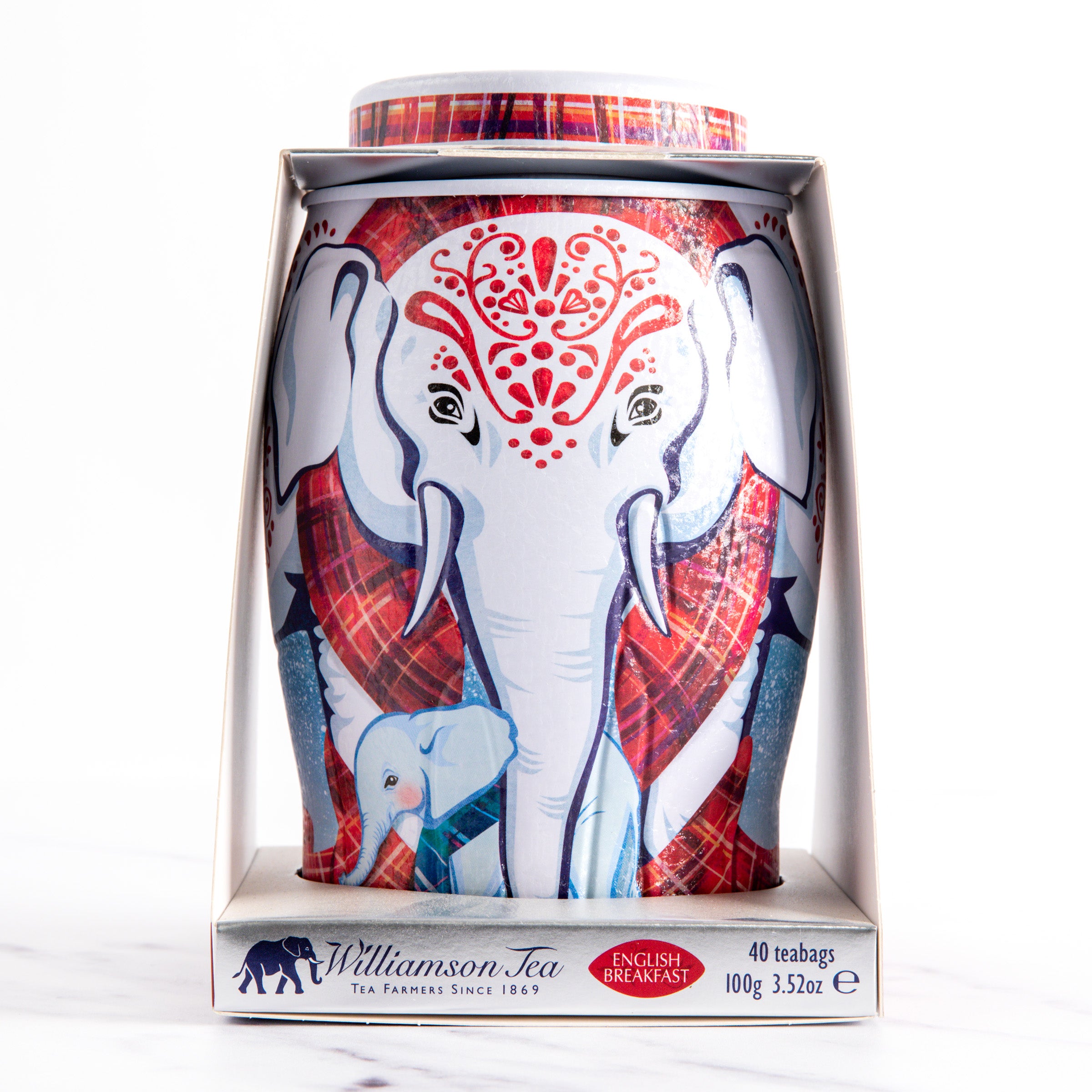 English Breakfast Tea in Keepsake Elephant Tin