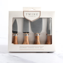 igourmet_11636_Twine_Gourmet Cheese Knives - Set of 4_Housewares