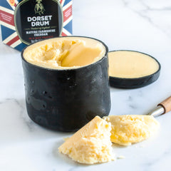 English Farmhouse Cheddar Cheese_Dorset Drum_Cheese