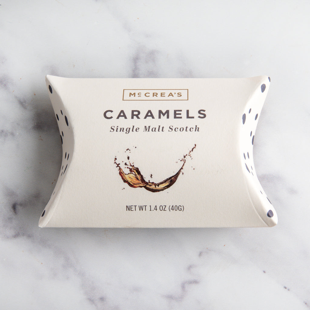 Single Malt Scotch Caramels Pillow Box