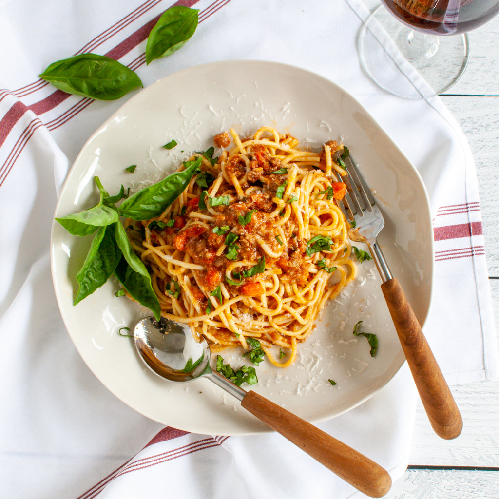 Spaghetti Pasta & Beef Bolognese Prepared Meal