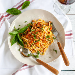 Spaghetti Pasta & Beef Bolognese Prepared Meal - igourmet