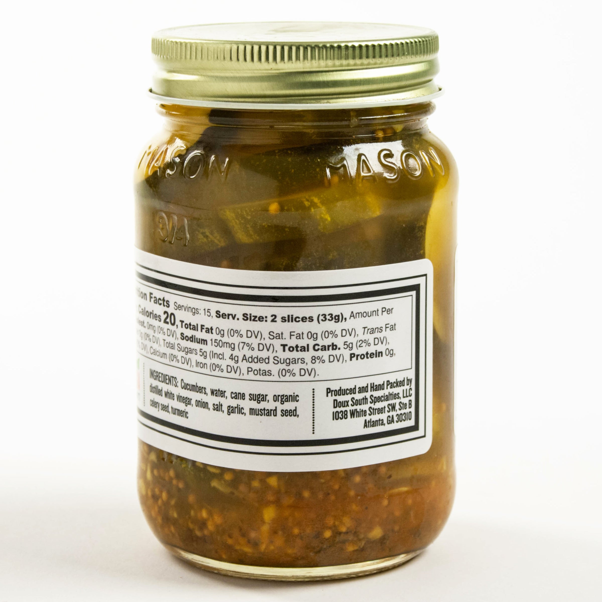 Sweet Soulshine Pickles_Doux South_Pickles