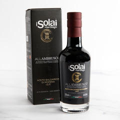 Award Winning Lambrusco Balsamic Vinegar Gift Box - Isola - Italian Balsamic Vinegar
