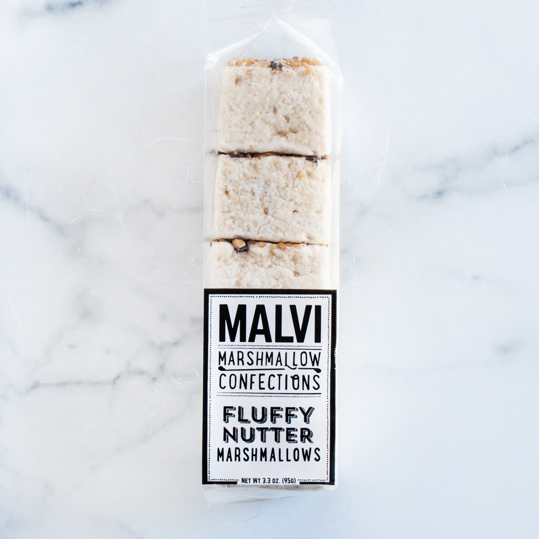 Fluffy Nutter Marshmallows