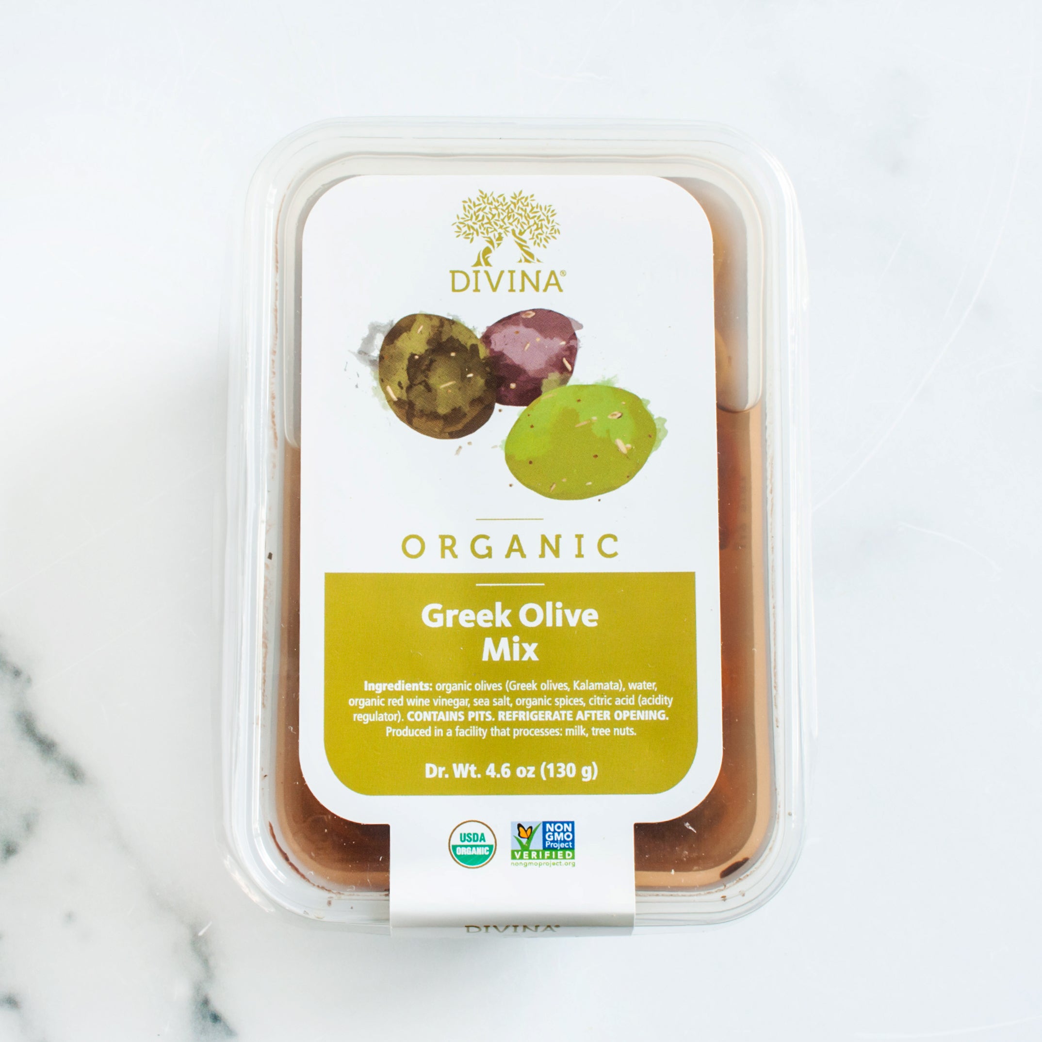 Organic Mixed Greek Olives_Divina_Olives & Antipasti