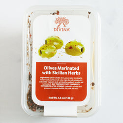 Olives Marinated with Sicilian Herbs