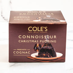 Connoisseur Christmas Pudding with Cognac_Cole's_Cakes