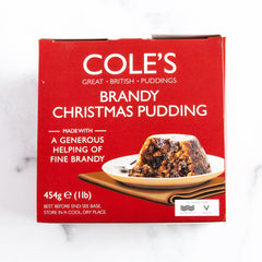 Brandy Christmas Pudding_Cole's_Cake