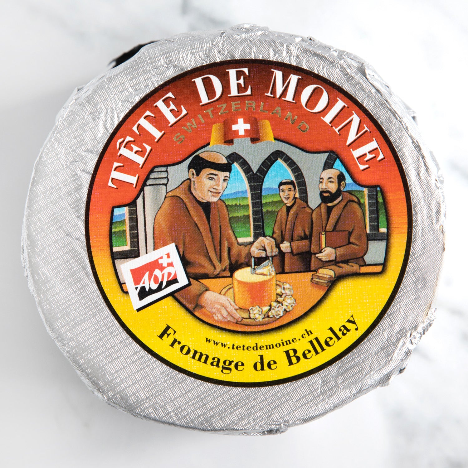 Tête de Moine - Whole Cheese | Premium Quality | 850g - 1.87 lbs