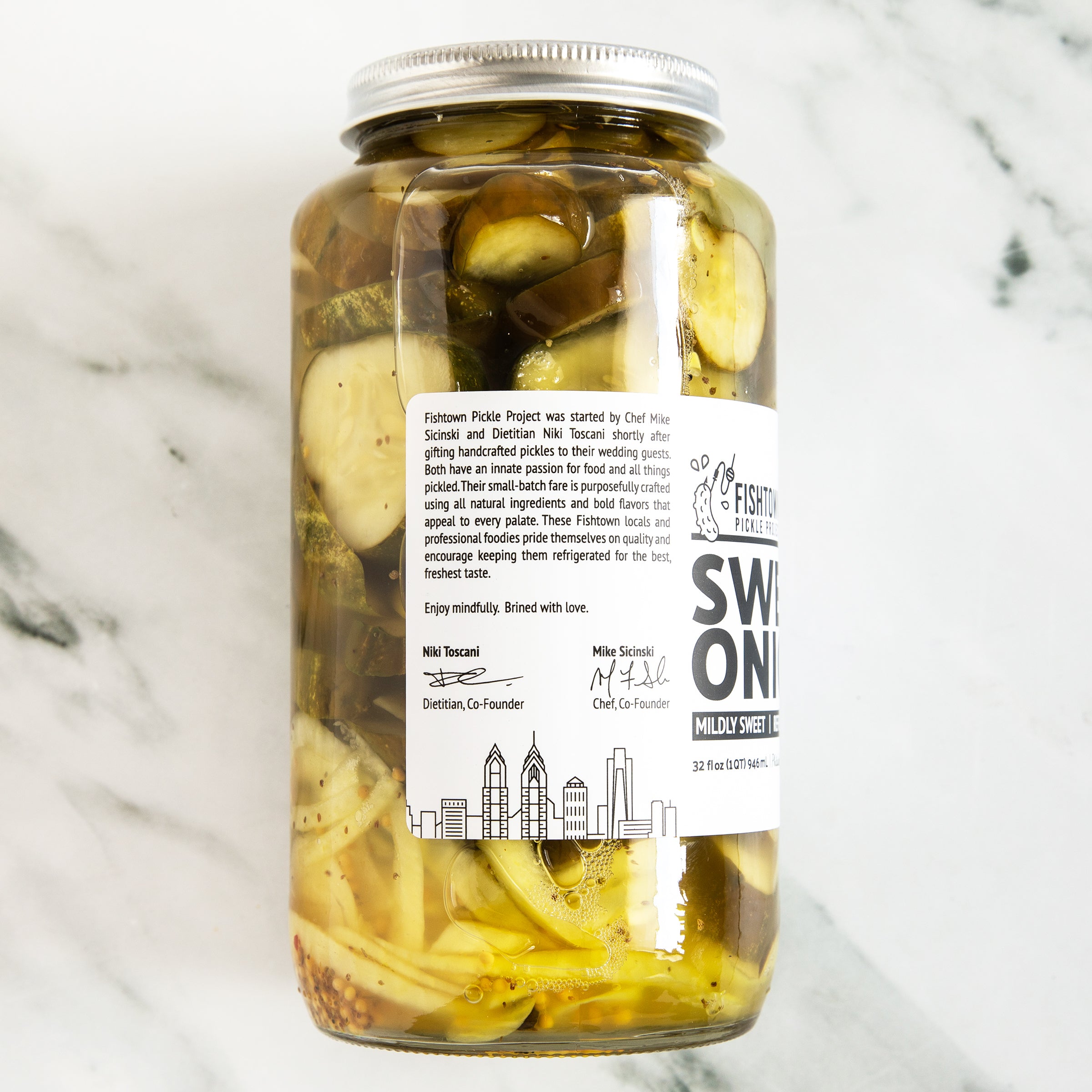Sweet Onion Pickles_Fishtown Pickle Project_Pickles