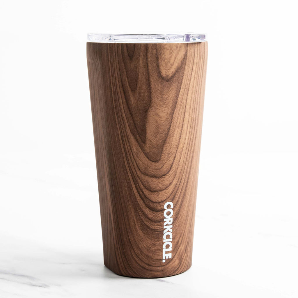 Corkcicle Classic Stemless Wine Tumbler in Walnut Wood