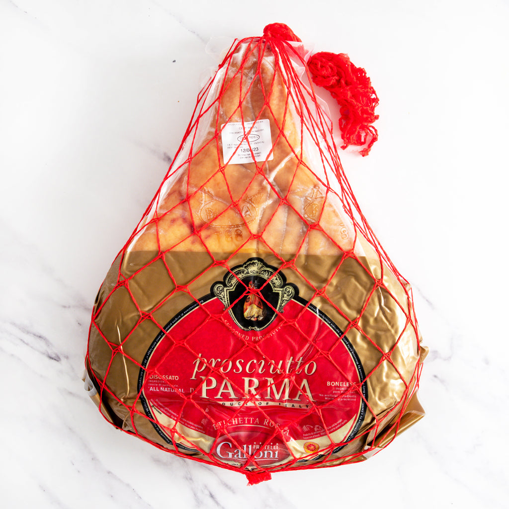 Boneless Prosciutto di Parma Classic Red Label Italian Ham