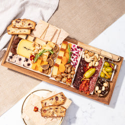 The Premier Fully-Assembled Artisan Cheese & Charcuterie Grazing Board