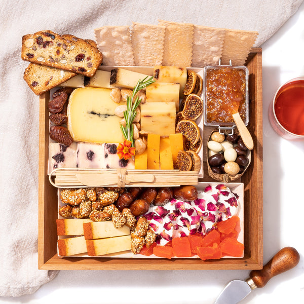 The Classic Fully-Assembled Artisan Cheese Grazing Board