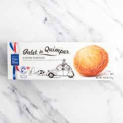 Galet de Quimper - French Traditional Shortbread with Brittany Butter