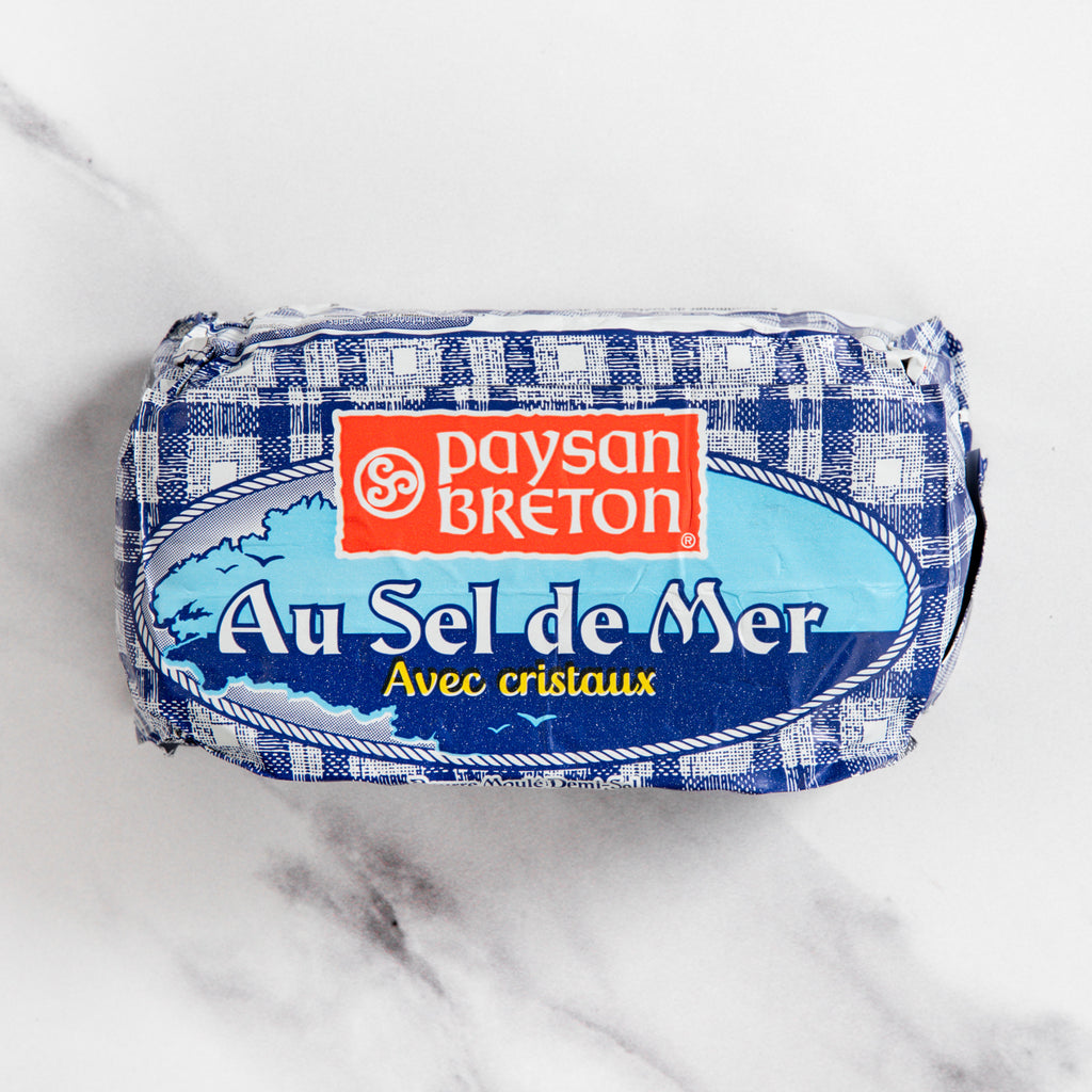 French Butter with Sea Salt Crystals