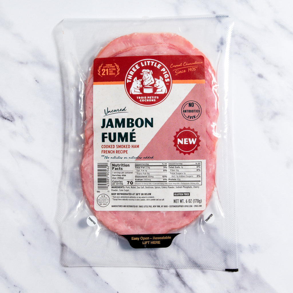 Sliced Smoked Ham - Jambon Fumé