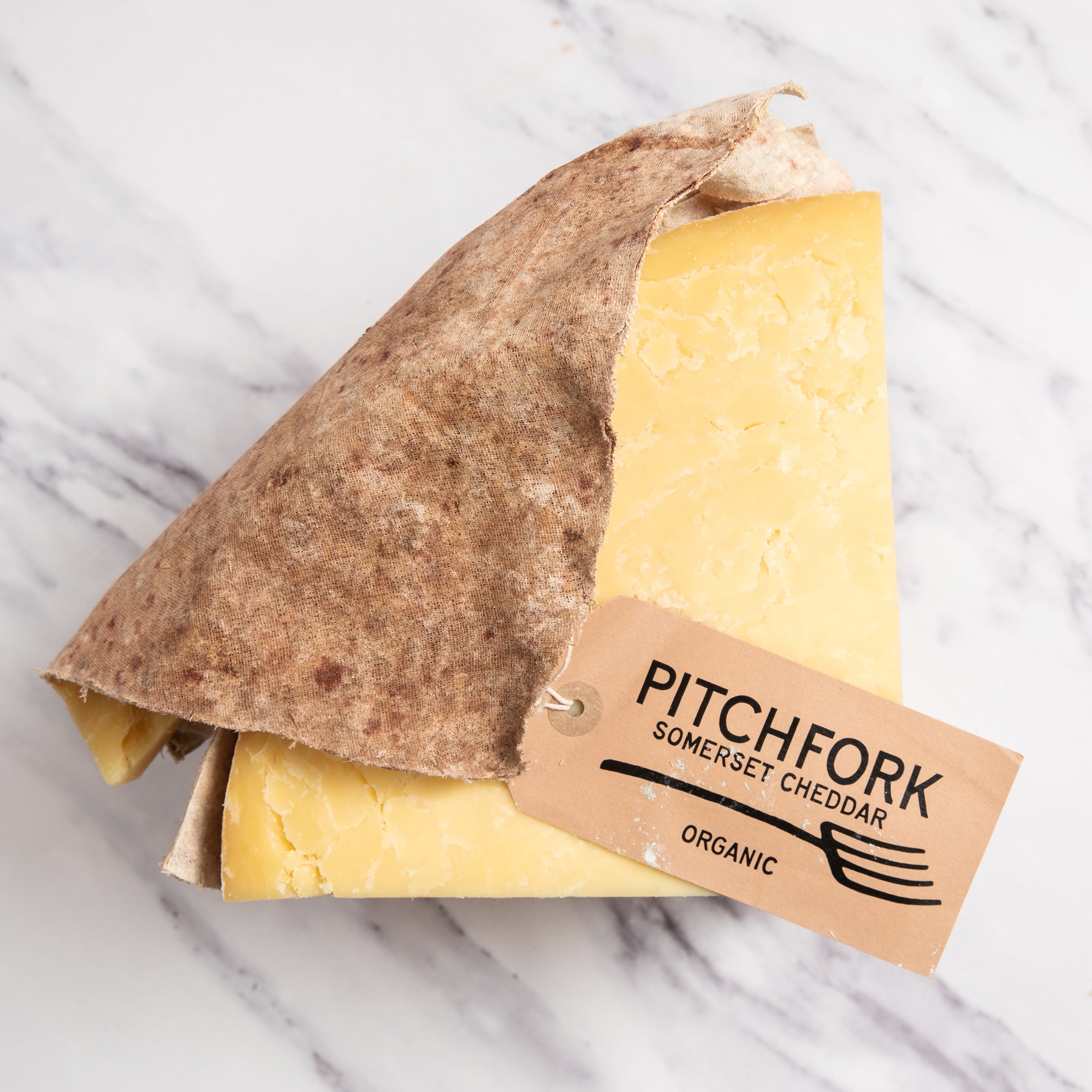 Pitchfork Somerset Cloth Wrapped Cheddar Cheese