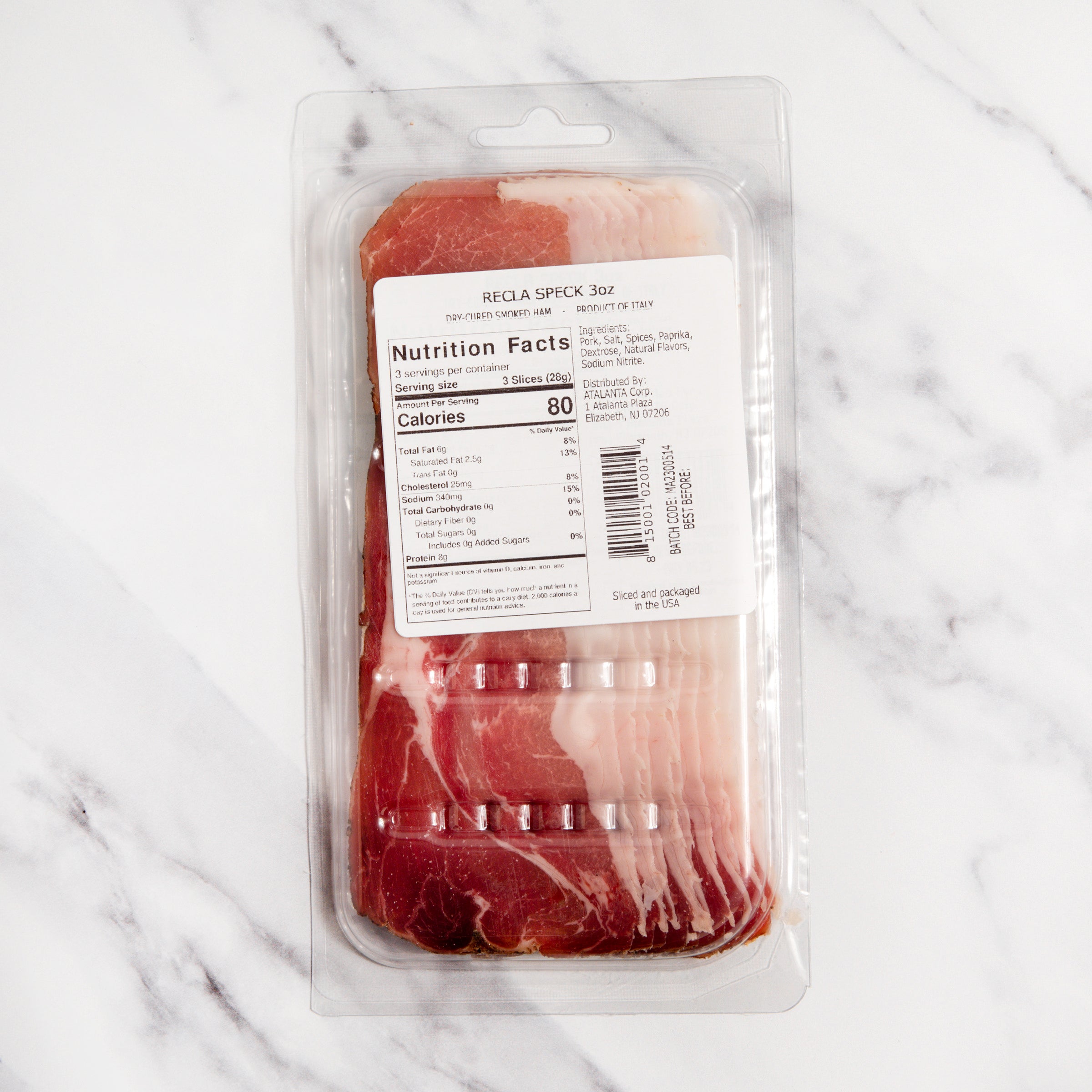 Italian Speck IGP - – Sliced/Recla/Bacon igourmet