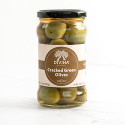 Cracked Green Olives
