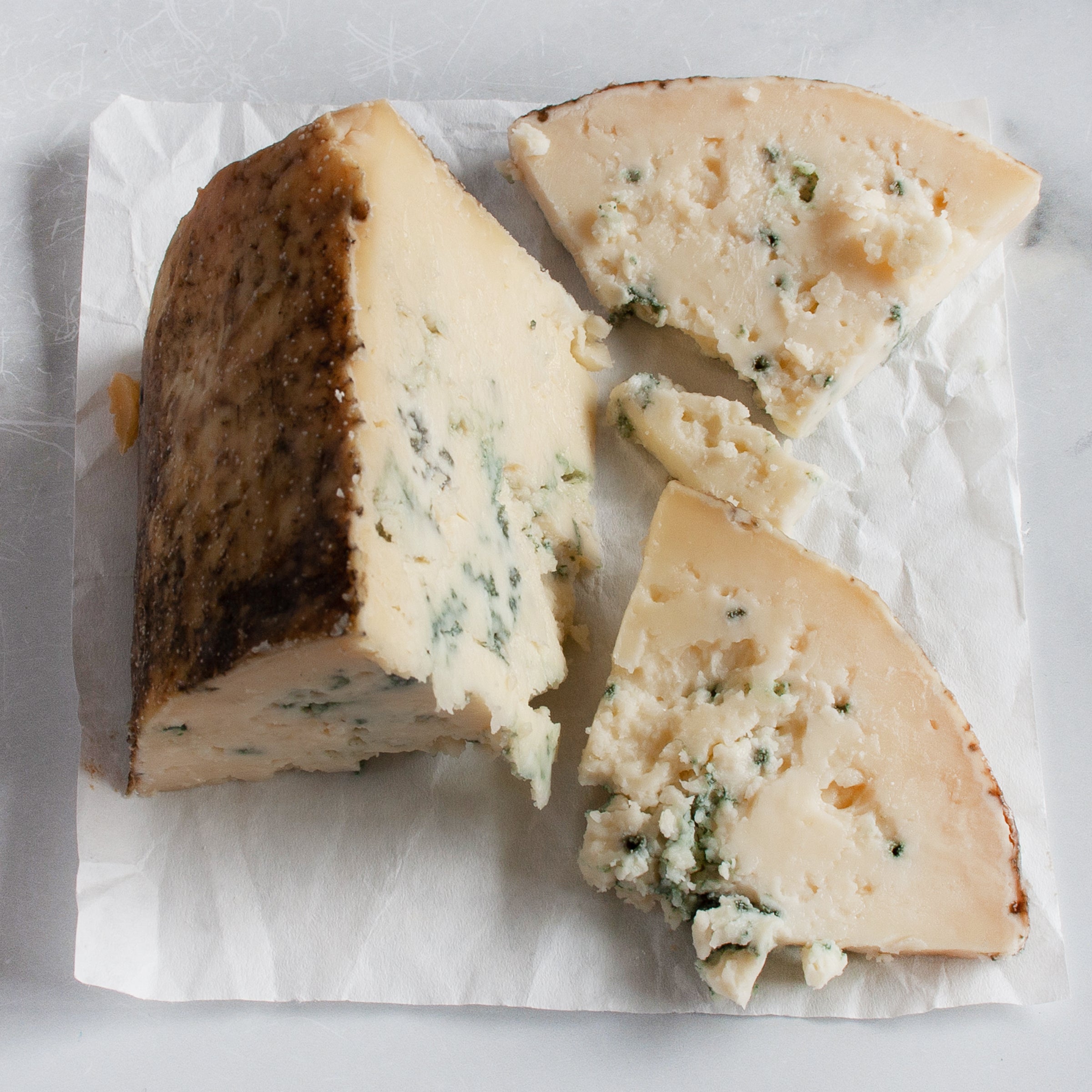 Crozier Blue Cheese_Cut & Wrapped by igourmet_Cheese
