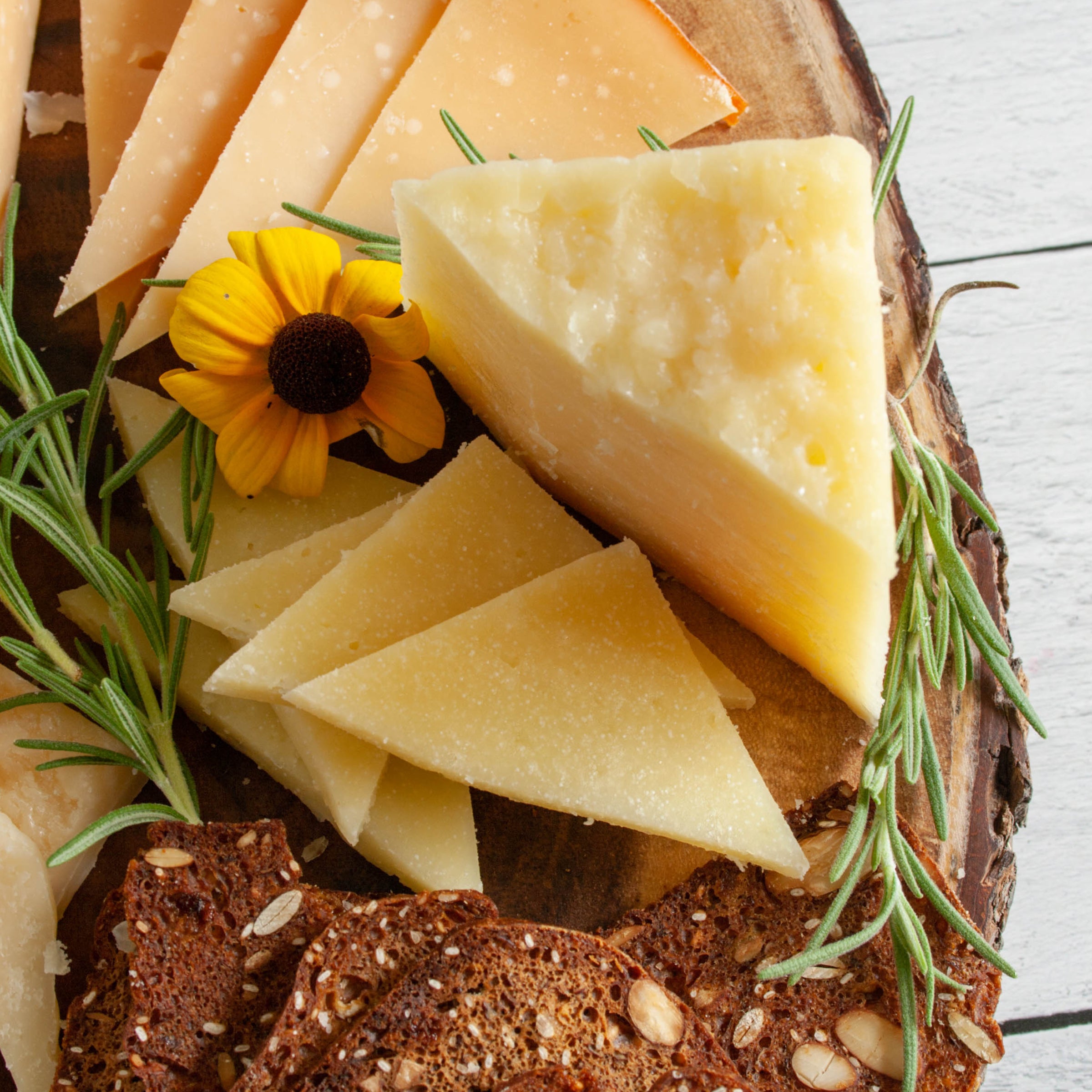 Pecorino Gran Riserva Cheese_Cut & Wrapped by igourmet_Cheese